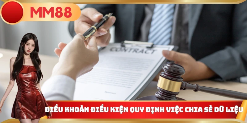 Điều khoản và điều kiện quy định việc chia sẻ dữ liệu